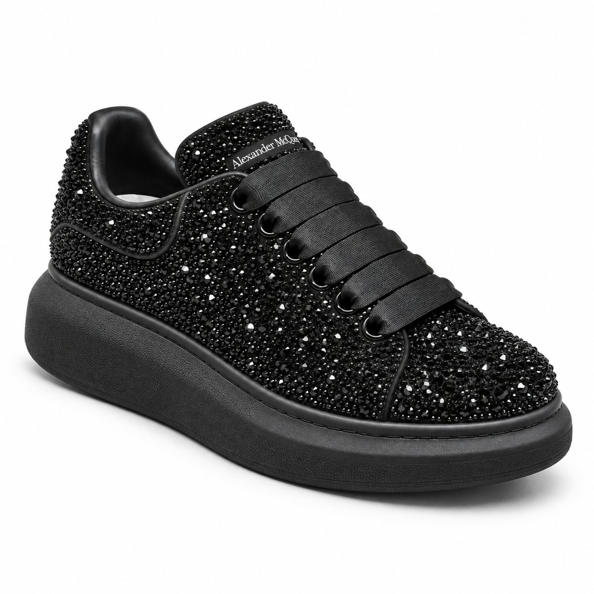 Sneakers Crystal Black en uso